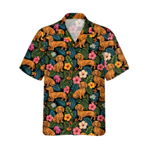Alternative view of Dackel Hawaiihemd | Hawaii Shirt