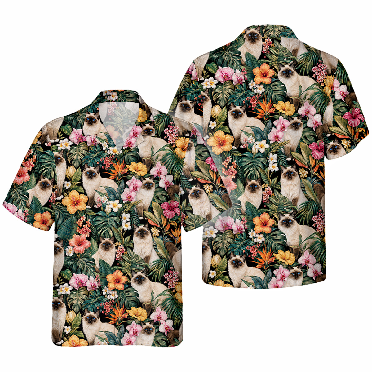 Hawaiihemd Heilige Birma Hawaiihemd | Hawaii Shirt