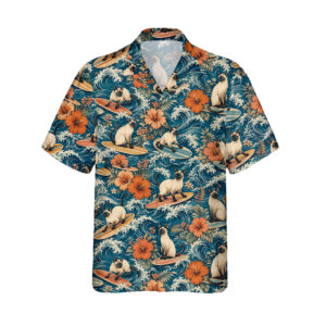 Alternative view of Hawaiihemd Siamkatze Hawaiihemd | Hawaii Shirt