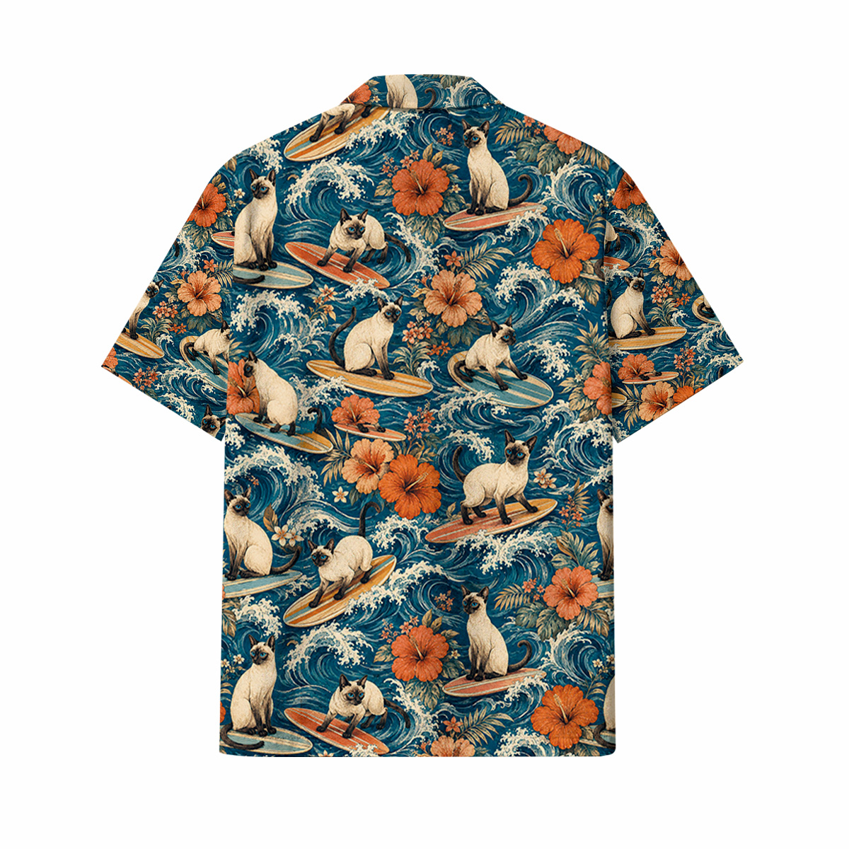 Hawaiihemd Siamkatze Hawaiihemd | Hawaii Shirt – Bild 3